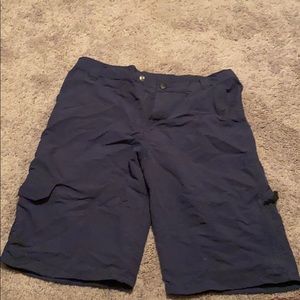Navy wrangler shorts